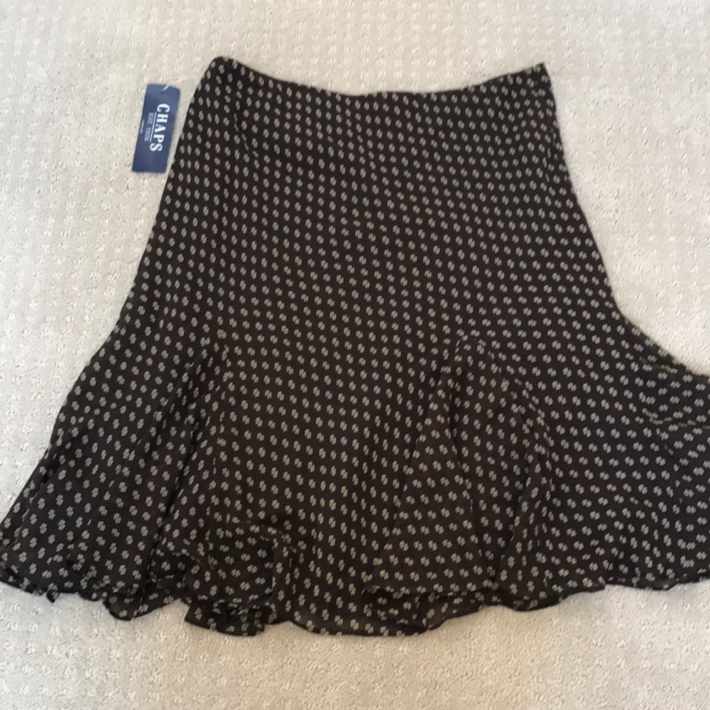 Chaps ( Ralph Lauren ) "Oak Street" flared skirt - Picture 4 of 5